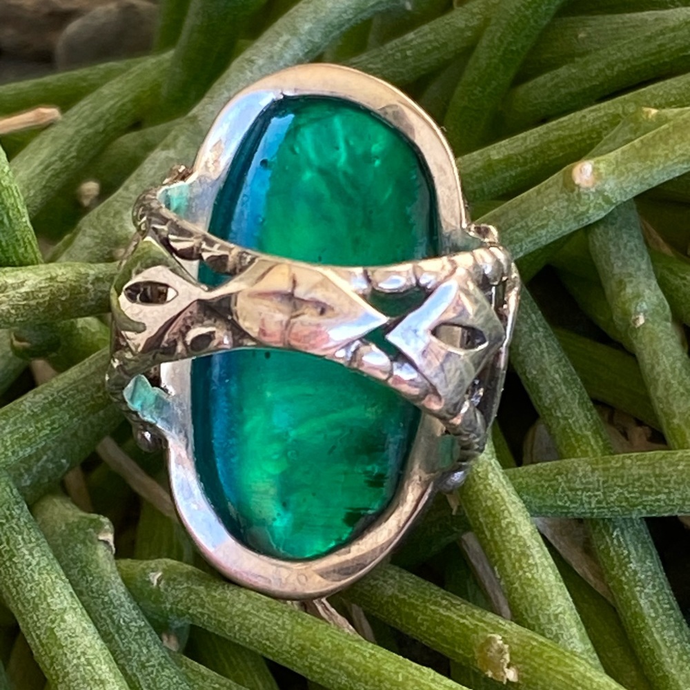 Abalone Sterling Ring - Picture 3 of 4